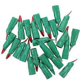 Fake Fingers Nail Covers for Halloween Decoration with 24Pcs Plastic Finger Props