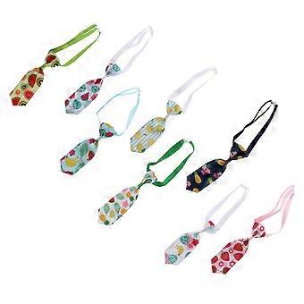 Adjustable Pet Tie Collar 8Pcs Summer Neckties for Dogs and Cats