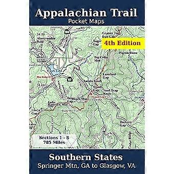 Appalachian Trail Pocket Maps - Southern States (Appalachian Trail Pocket Maps)