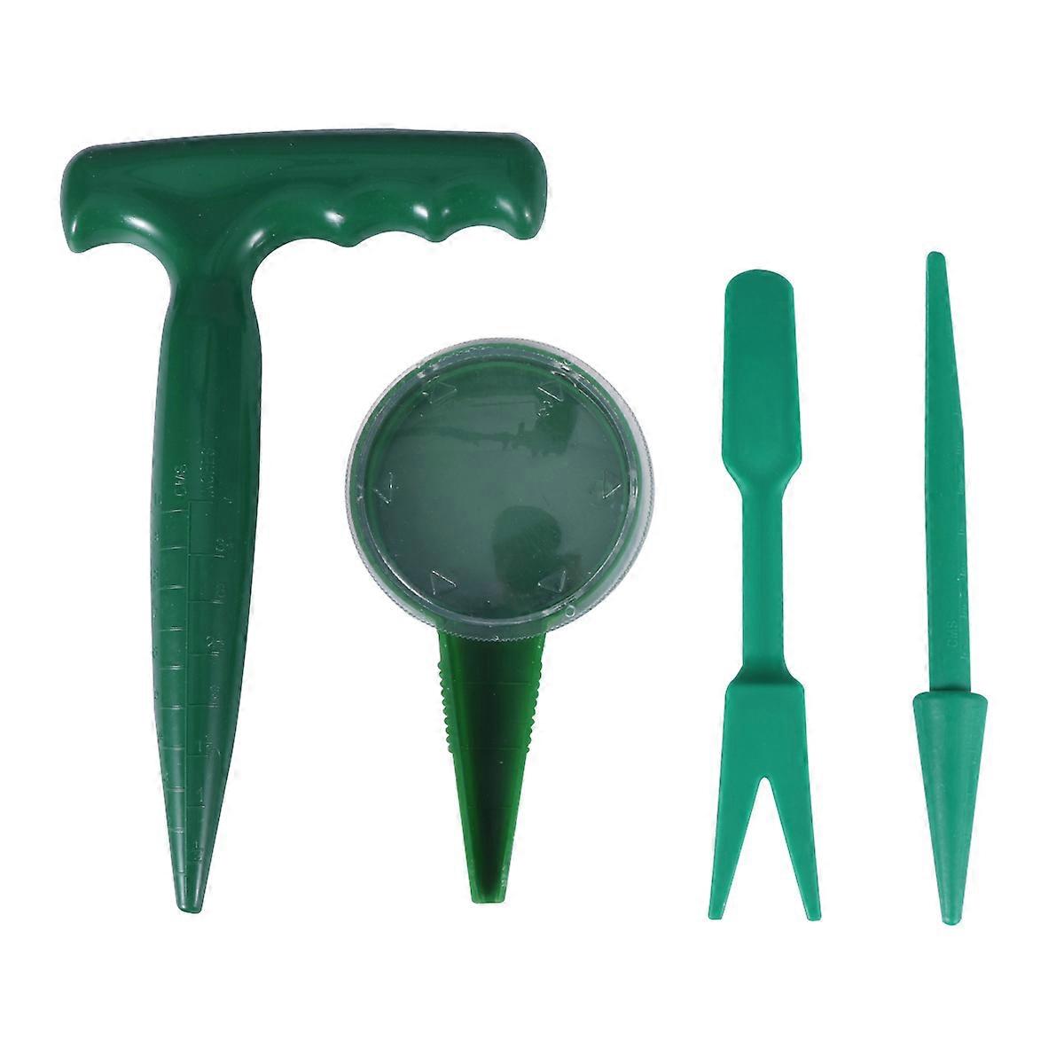 Plastic Gardening Tools 4Pcs Set for Transplanting and Planting