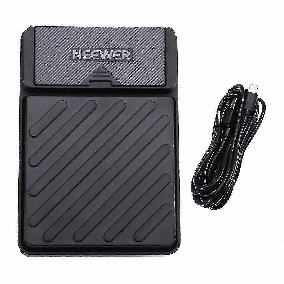 Wireless Bluetooth Foot Switch for Teleprompter App Control Silent Remote Pedal