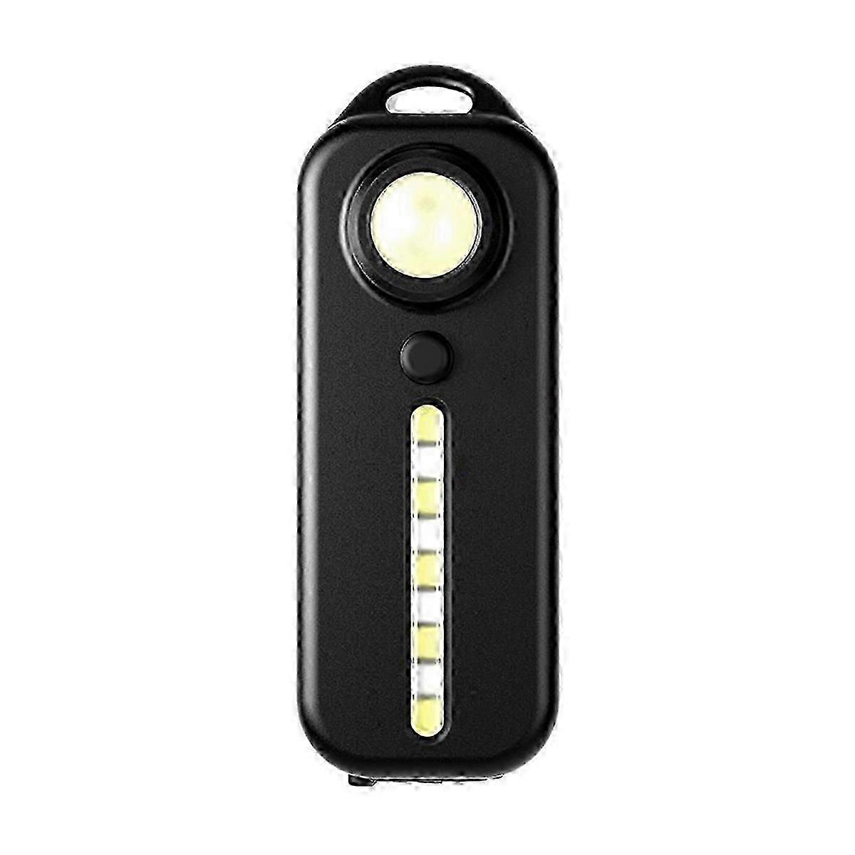 Outdoor Flashlight Pen Clip Safety Warning Light Rechargeable Flashlight Outdoor Multi-Function Shou
