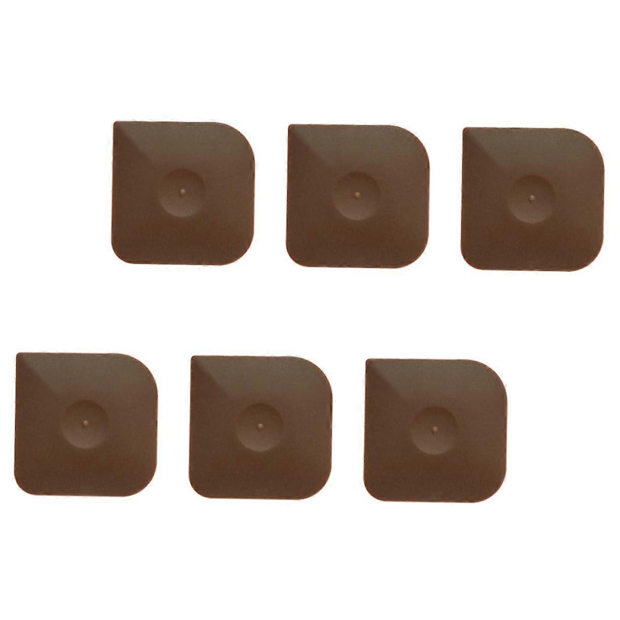 6pcs Plastic Scraper Set for Cookware Cleaning, Scratch MultiShape Kitchen Tools