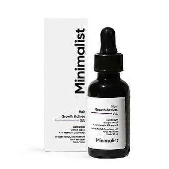Minimalist Hair Growth Actives 18% Serum wspomagające wzrost włosów wspomaga wzrost włosów