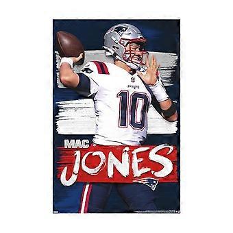 Mac Jones - New England Patriots Wooden Jigsaw Puzzles -A2403