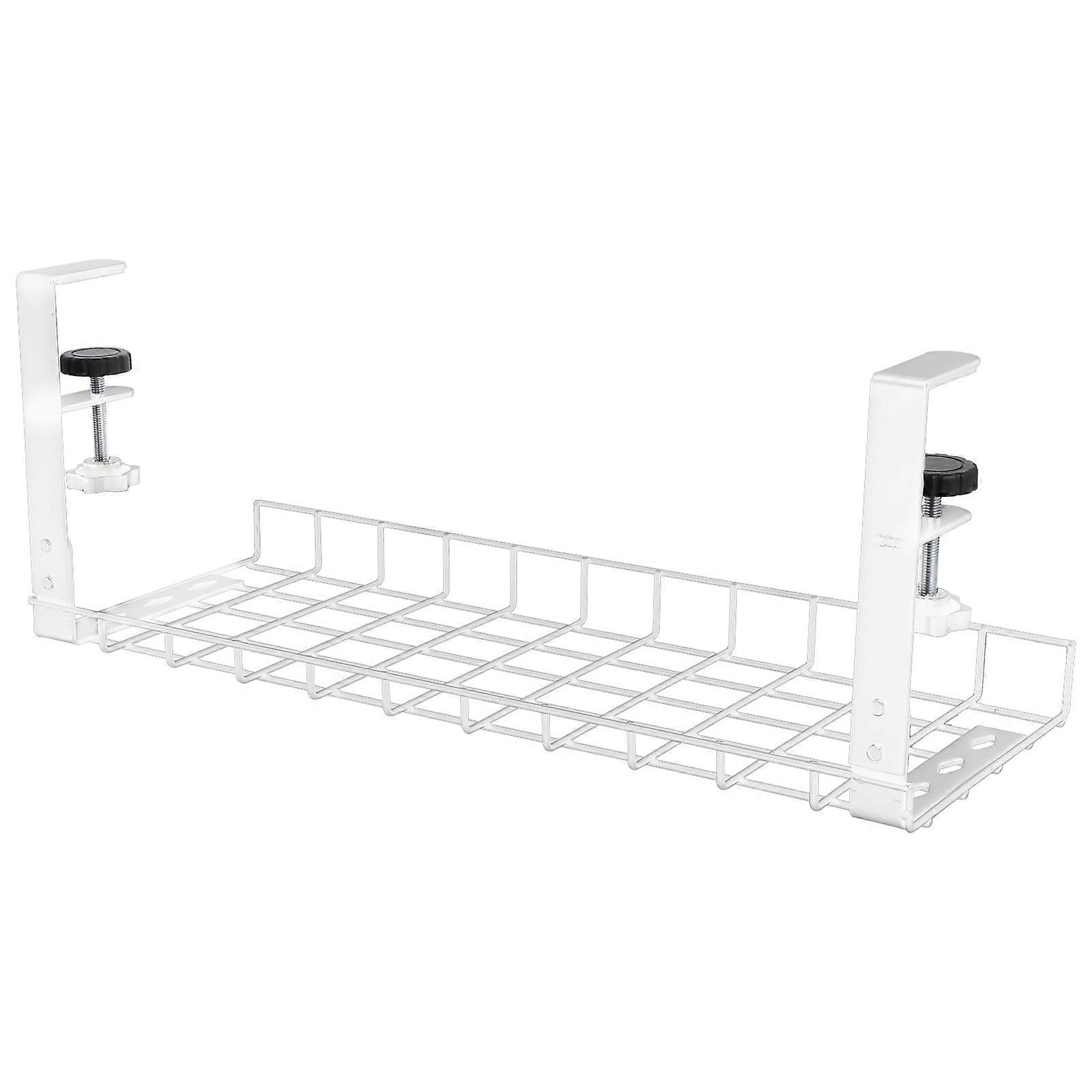 Desk Cable Management Under Desk Cable Storage Rack for Storage Use
