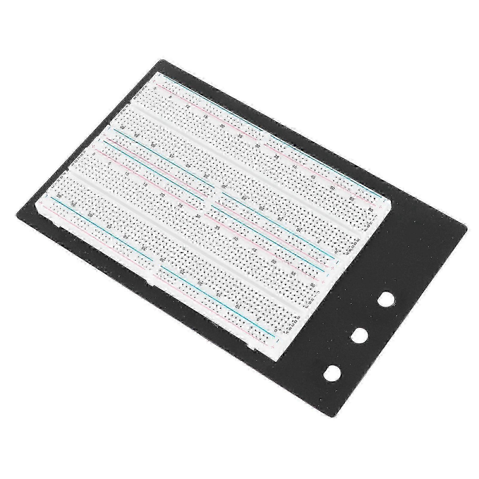 Solderless Breadboard 1660 Points with 65 Jumper Wires 3 Binding Posts for Prototyping Circuit