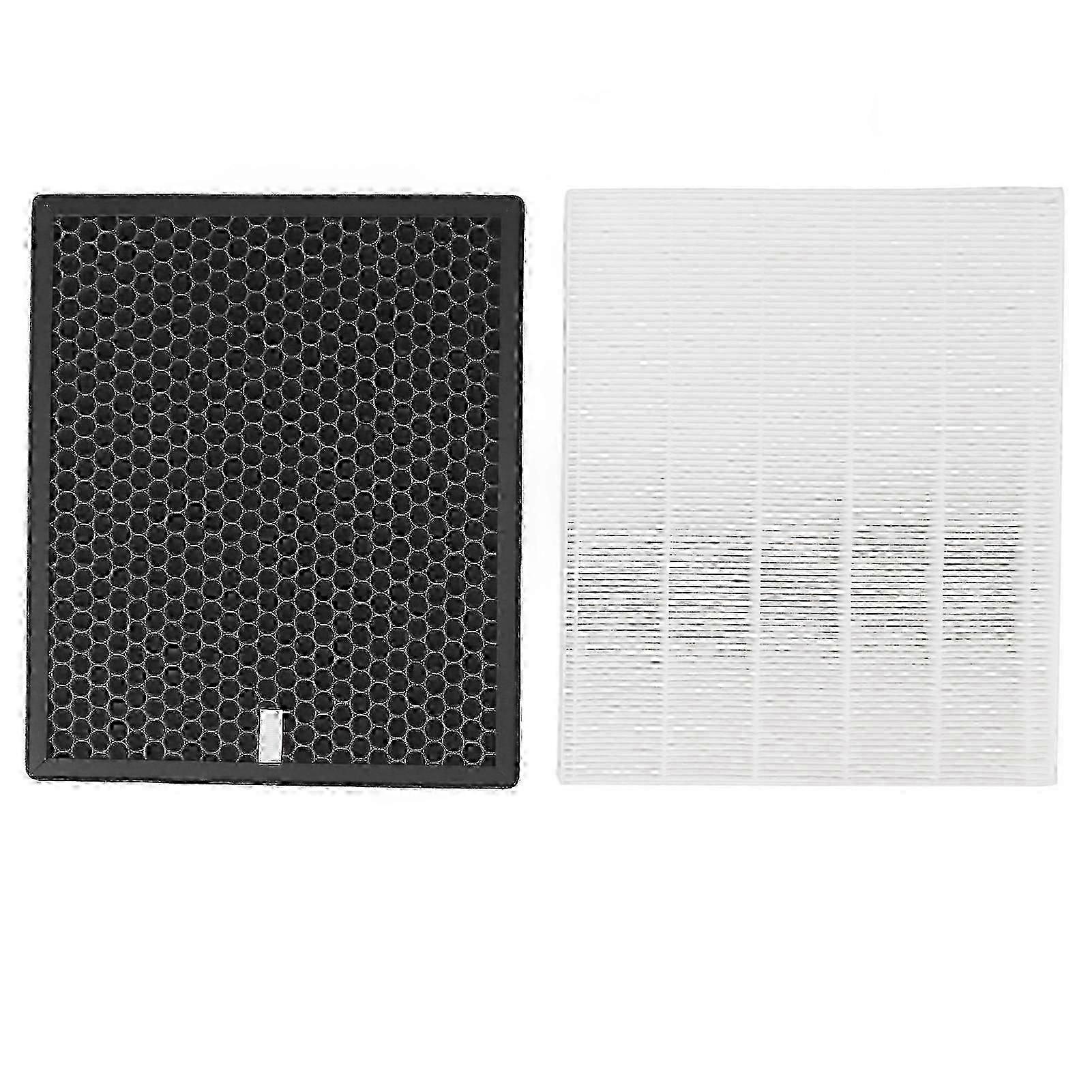 HEPA Activated Carbon Filter Set Compatible with Electrolux EAC203 EAC215 EAC103 EAC003 Air Purifiers