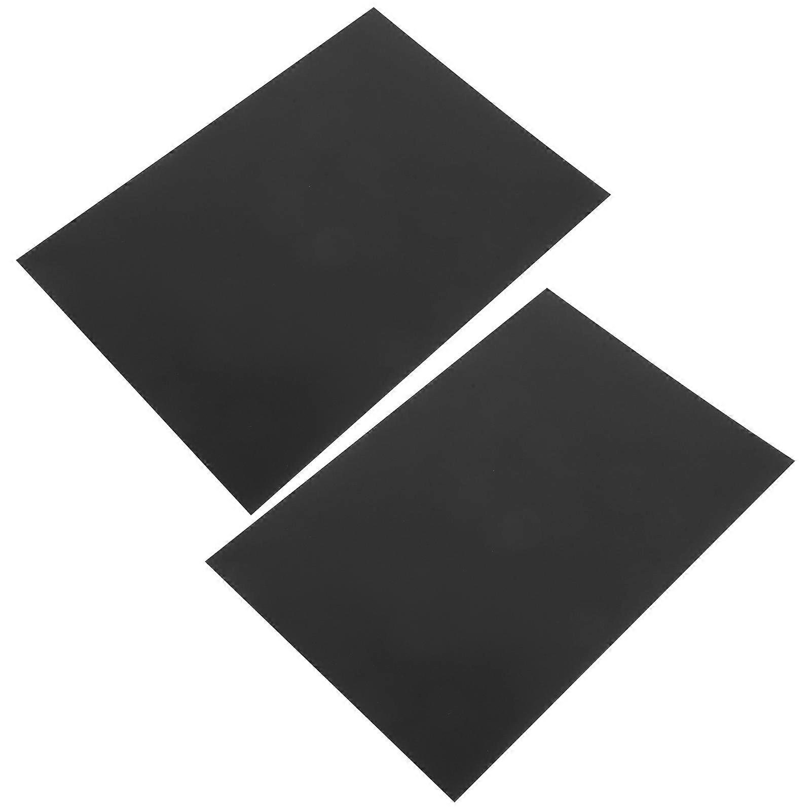 Industry Aluminum Sheet A4 Size Rectangular Laser Engraving 2Pcs