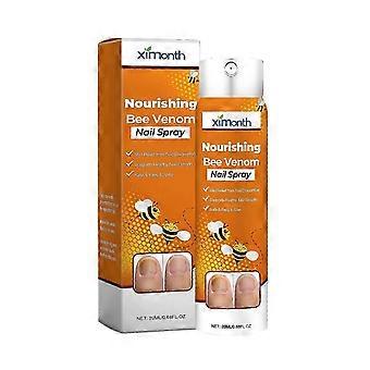 Bee Venom Nail Soothing Spray, tånagelbehandlingar för skadade naglar, nagelvård, säkert och skonsamt, stöder hälsosam nageltillväxt, 20ml