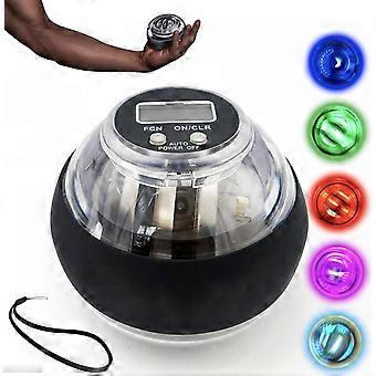 LED Gyroscopic Wrist Trainer with Counter, Auto-Start Powerball