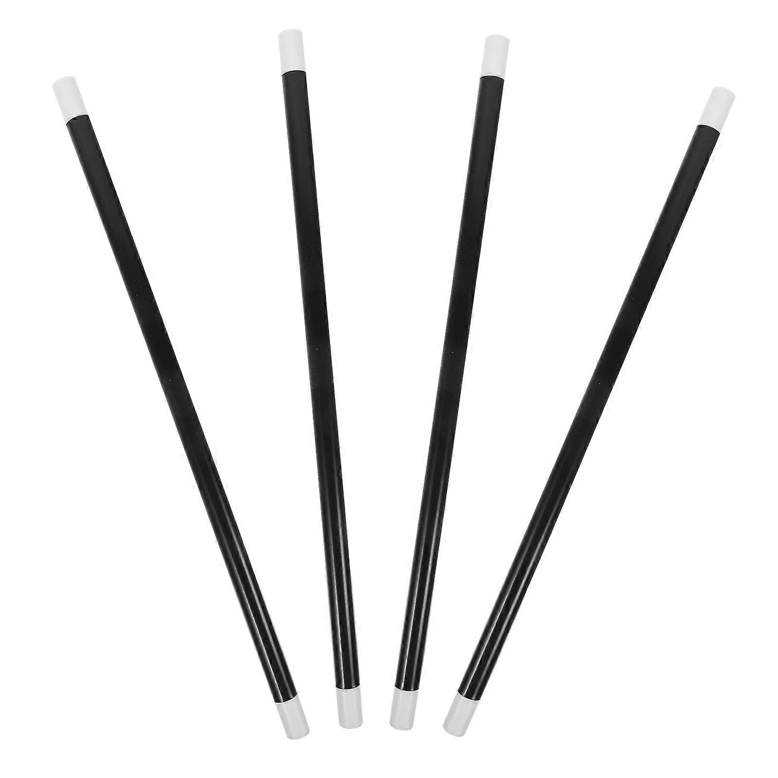 Performance Wand Plastic Spell Casting Stick for Gatherings 4Pcs