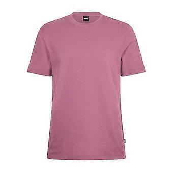 Hugo Boss Mens Boss Cotton Regular T-Shirt