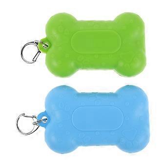 2pcs Silicone Dog Treat Pouch For Training - Dog Treat Container With Magnetic Closure & Waist Clip - Portable Puppy Snack Bag For Outdoor Walking Tra