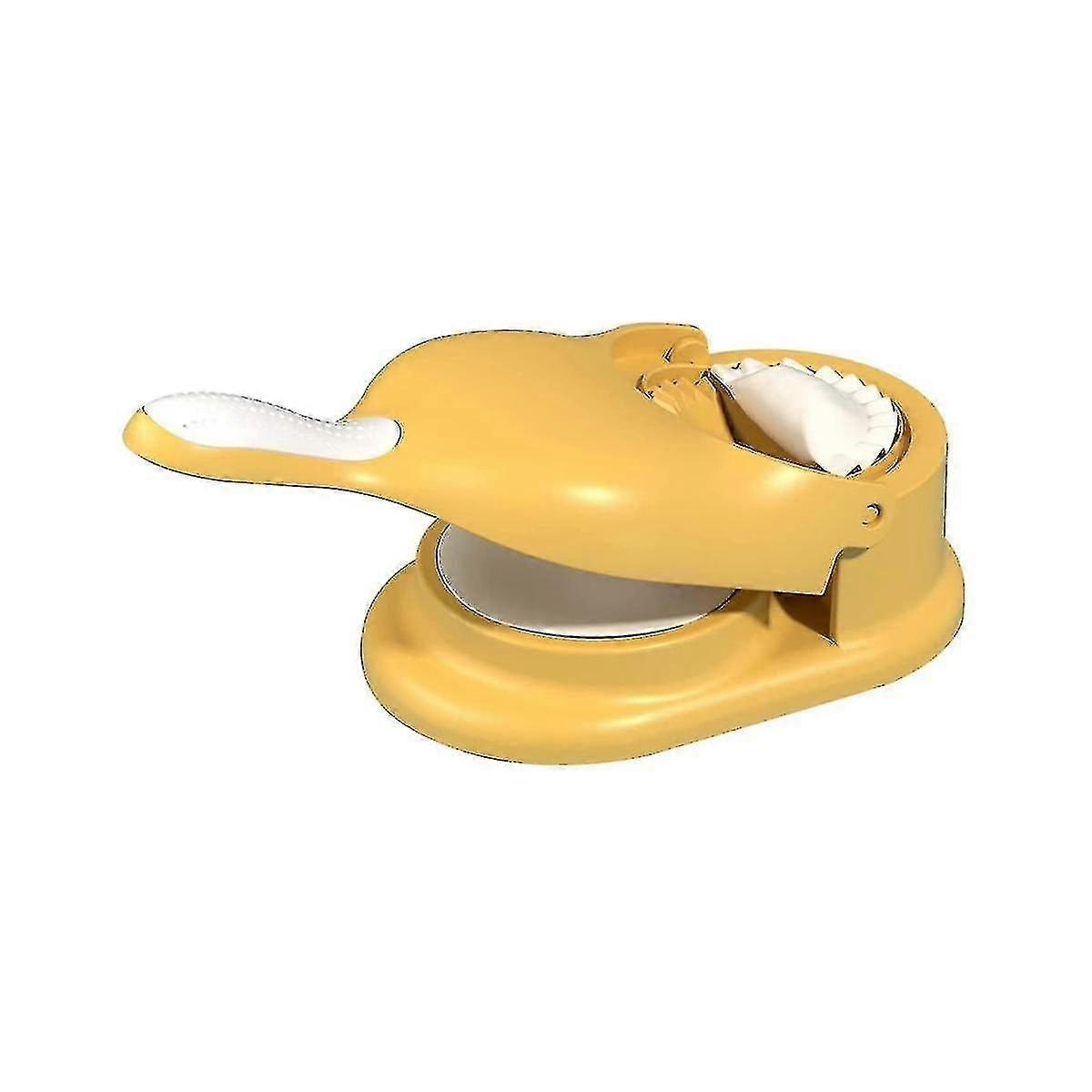 Dumpling Maker Machine Dumpling Mold Maker Pressing Dumpling Mould Dumpling Making Tool,yellow