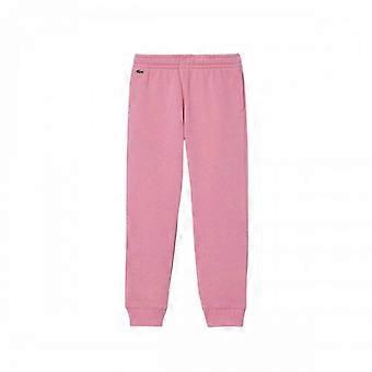 Lacoste Girls Organic Cotton Embroidered Logo Joggers