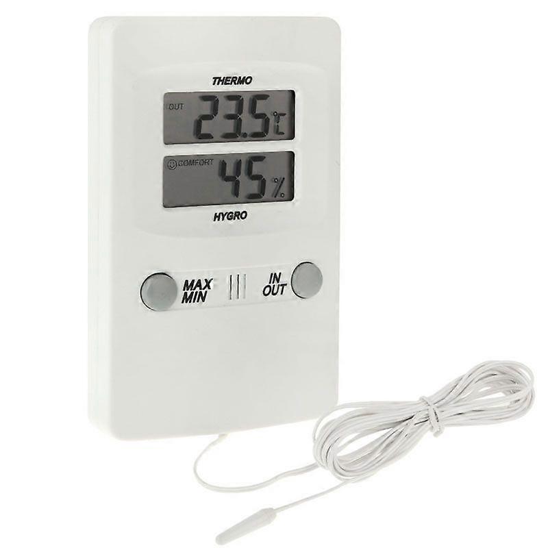 TH02 Digital LCD Hygrometer Thermometer