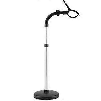Hair Dryer Holder - GOTOTOP - Adjustable Height - Stable Base - White Color - Maintenance Accessories