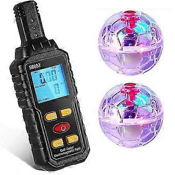 Ghost Hunting Kit with EMF Meter, 2 Motion Light Up Catballs for Paranormal Investigation
