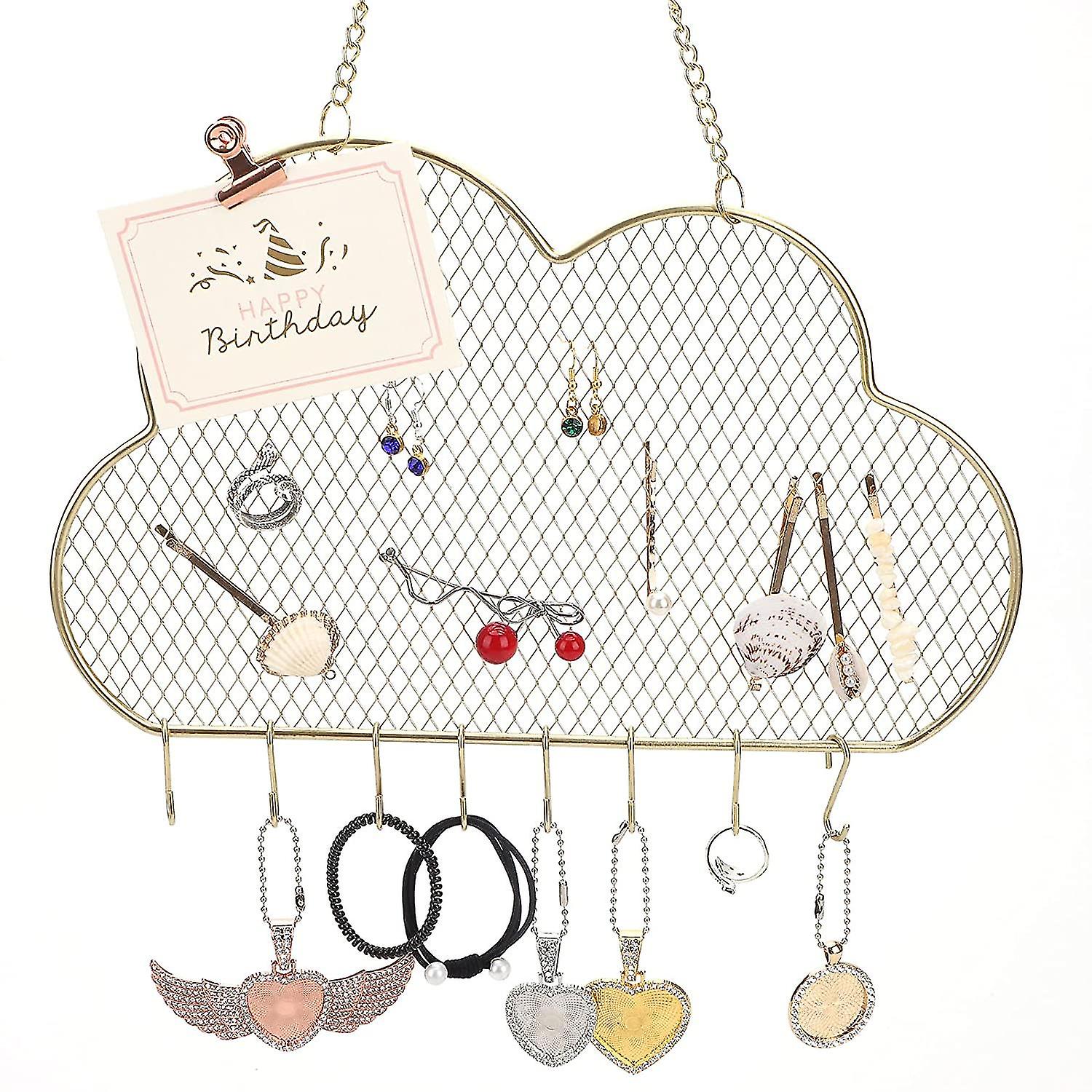 Hanging Jewelry Storage Rack,wall Storage Rack, Storage Display Rack, 19*30cm