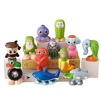 12 Pack Easter Italian Brainrot Squeeze Toys, Soft Stress Relief Fidget Toys, Slow Squishy Toys Bulk for Kids Boys Girls
