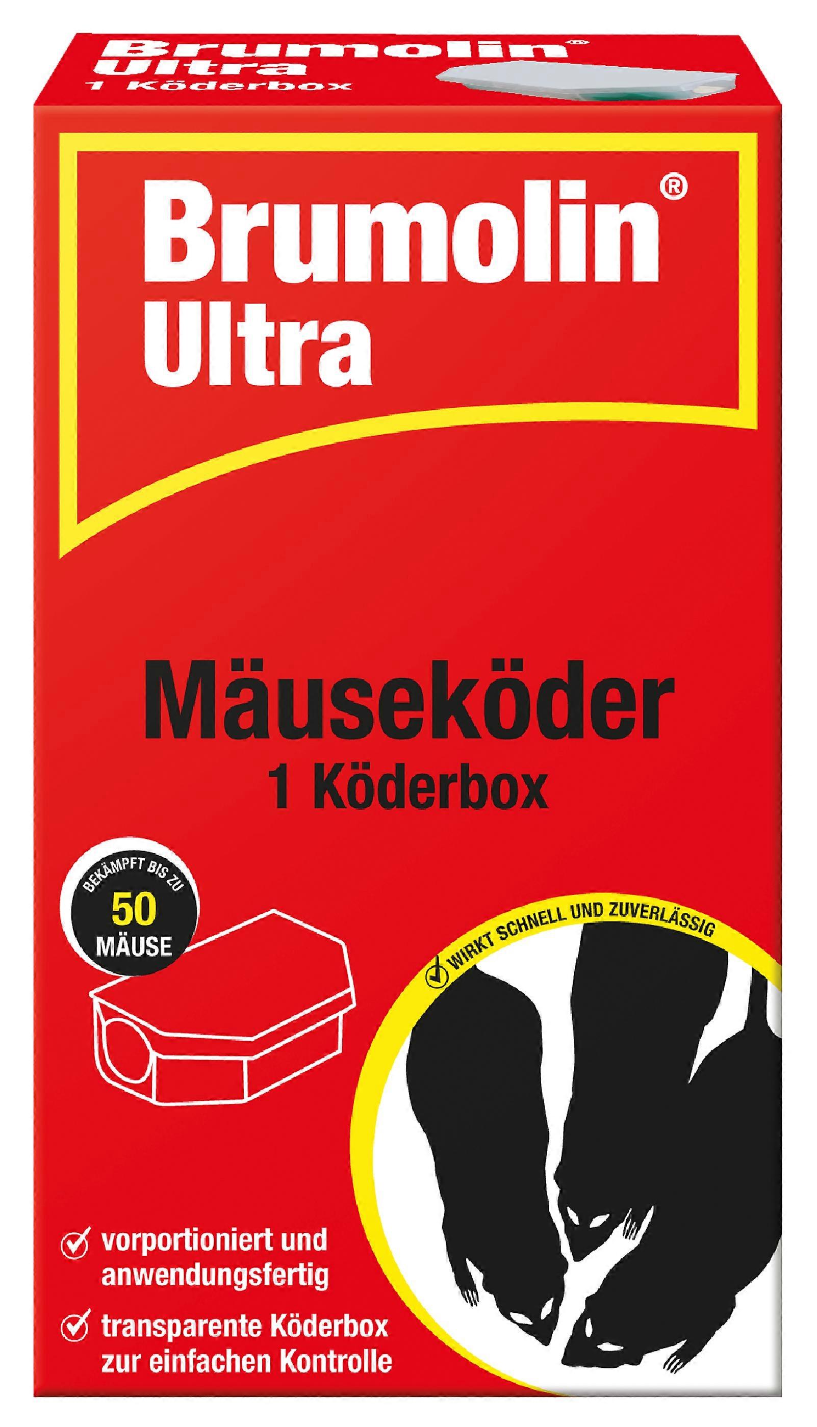 BRUMOLIN® Ultra Mäuseköder, 1 Stück