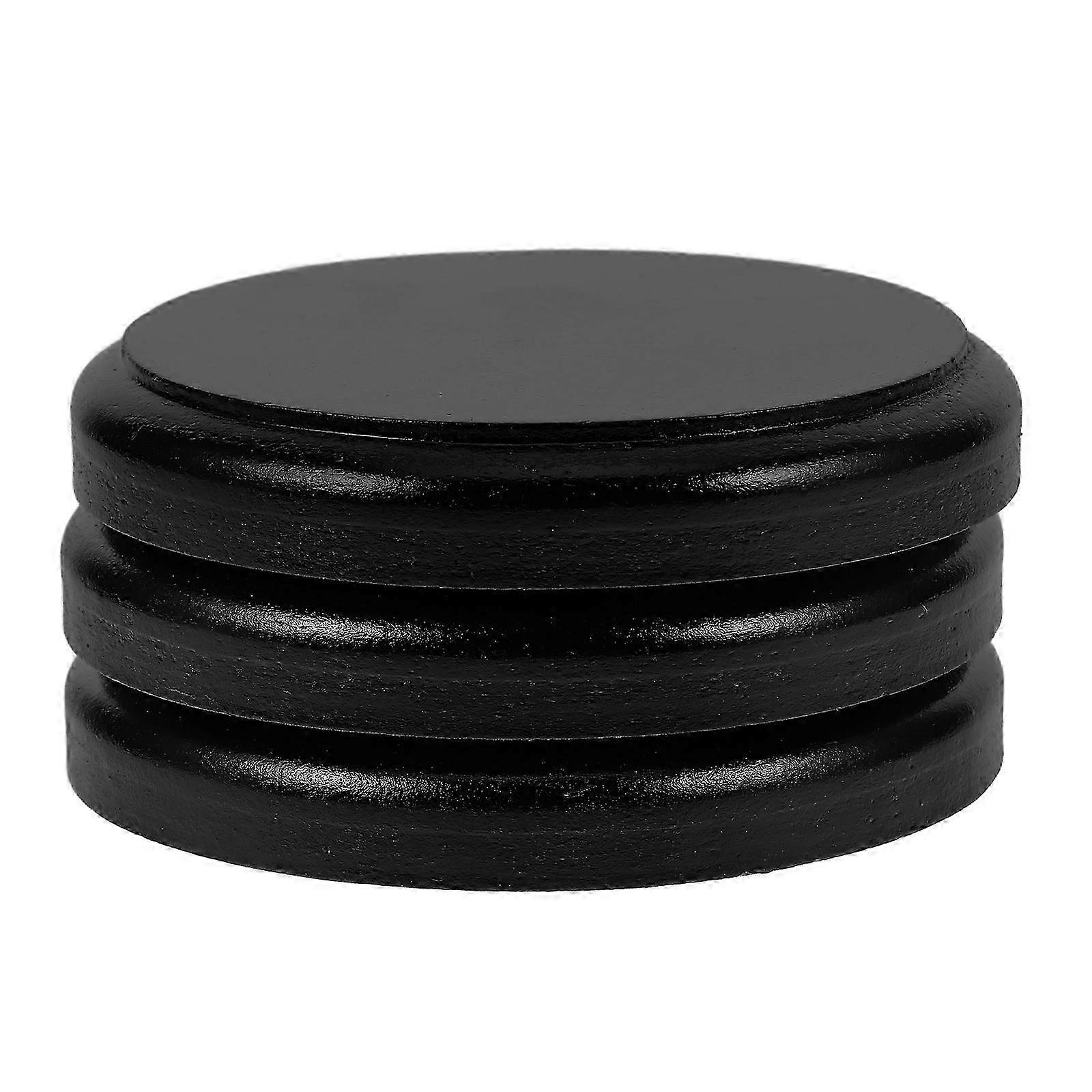 3pcs Miniature Base Mini Circular Base Mini Round Dolls Base Figures Showing Stand