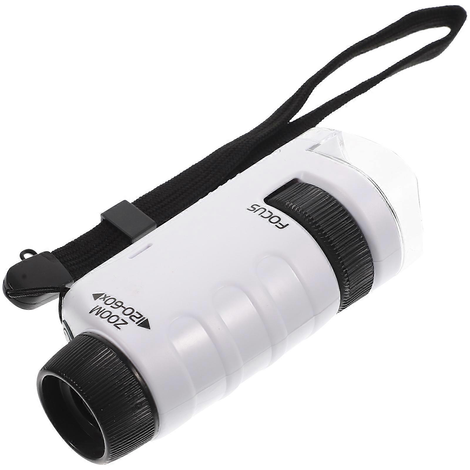 Monocular Microscope Toy for Kids Playing with Educational Science Observer