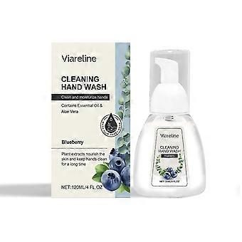 Viareline Sapone Schiumogeno per le Mani (Profumo di Mirtillo) Detergente Delicato, Lenitivo, Smacchiante, Idratante, Detergente Schiumogeno per la Cura delle Mani