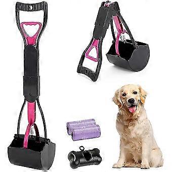 Foldable Poop Scooper For Dogs And Cats Pet Long Handle Pooper Scooper
