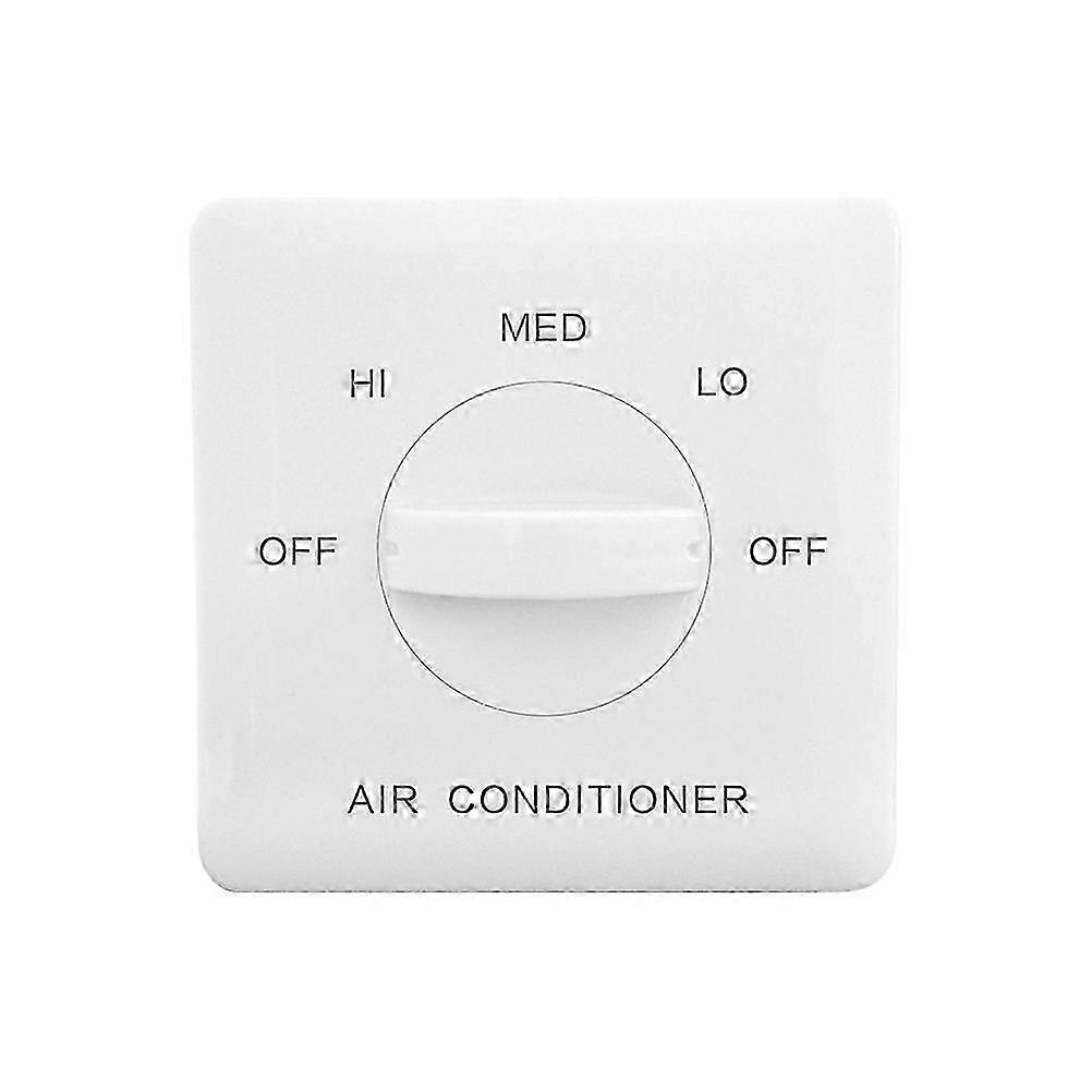 Panel Fan Controller Air Conditioning Fan Coil Control 3Pcs Three-Speed