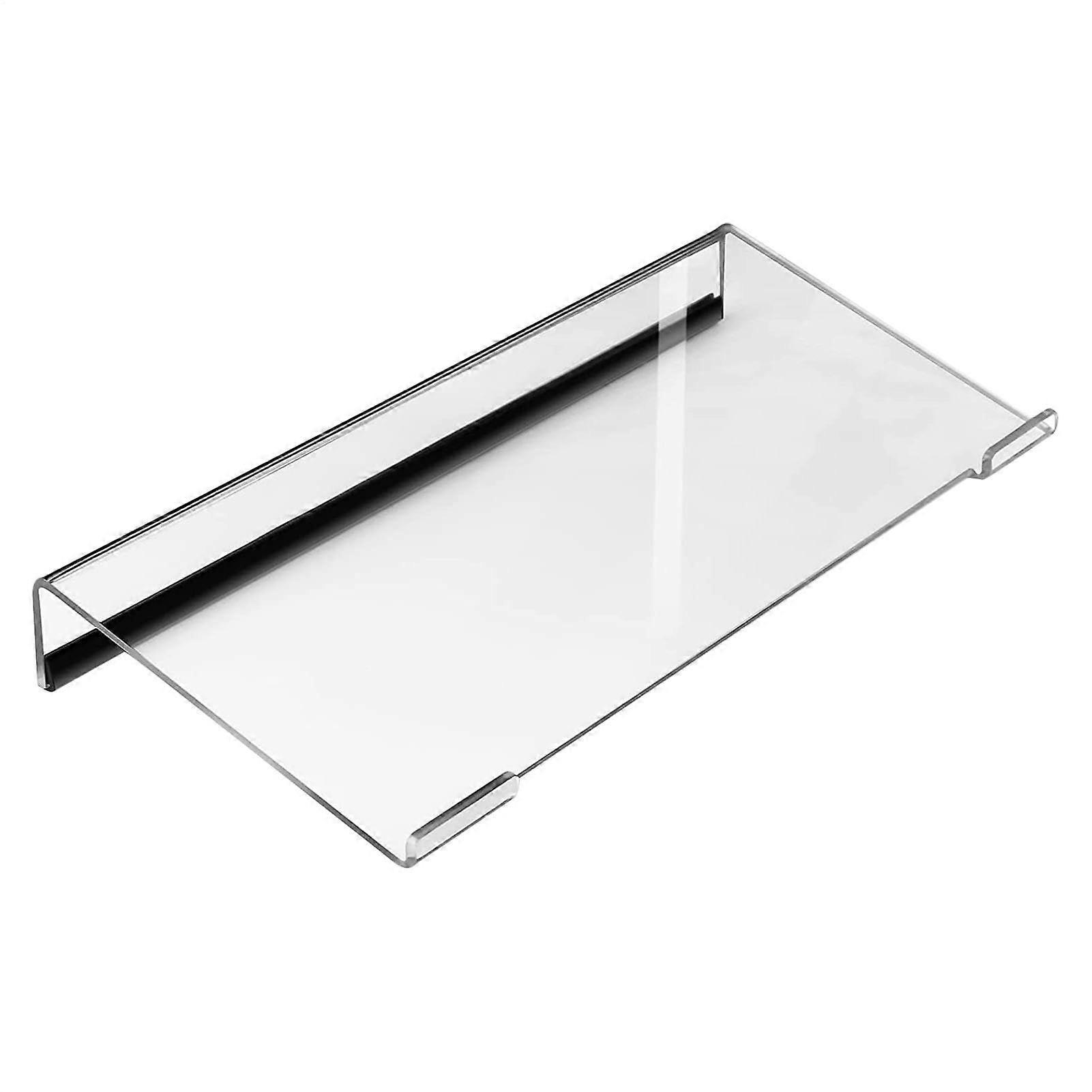 Clear Acrylic Keyboard Stand for Desk Ergonomic Elevation NonSlip Stable SpaceSaving Design