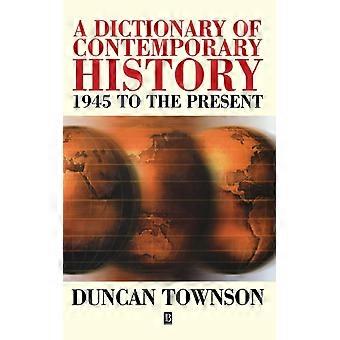 Dicionário de História Contemporânea - Townson - Brochura - Livro em Inglês - História