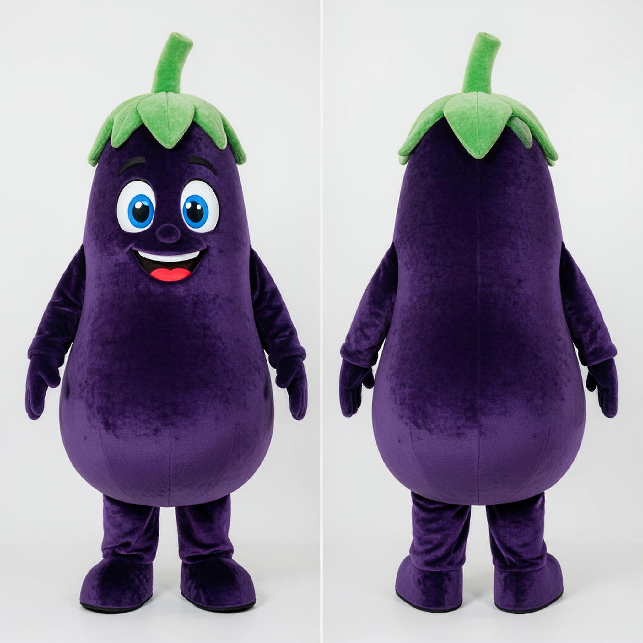 MASTICOT Deep Purple Velvety Eggplant Mascot