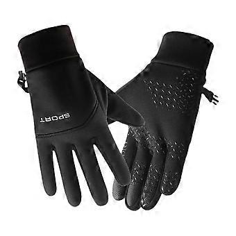 Warme handschoenen, winddichte sporthandschoenen voor hardlopen, autorijden, woon-werkverkeer, vissen