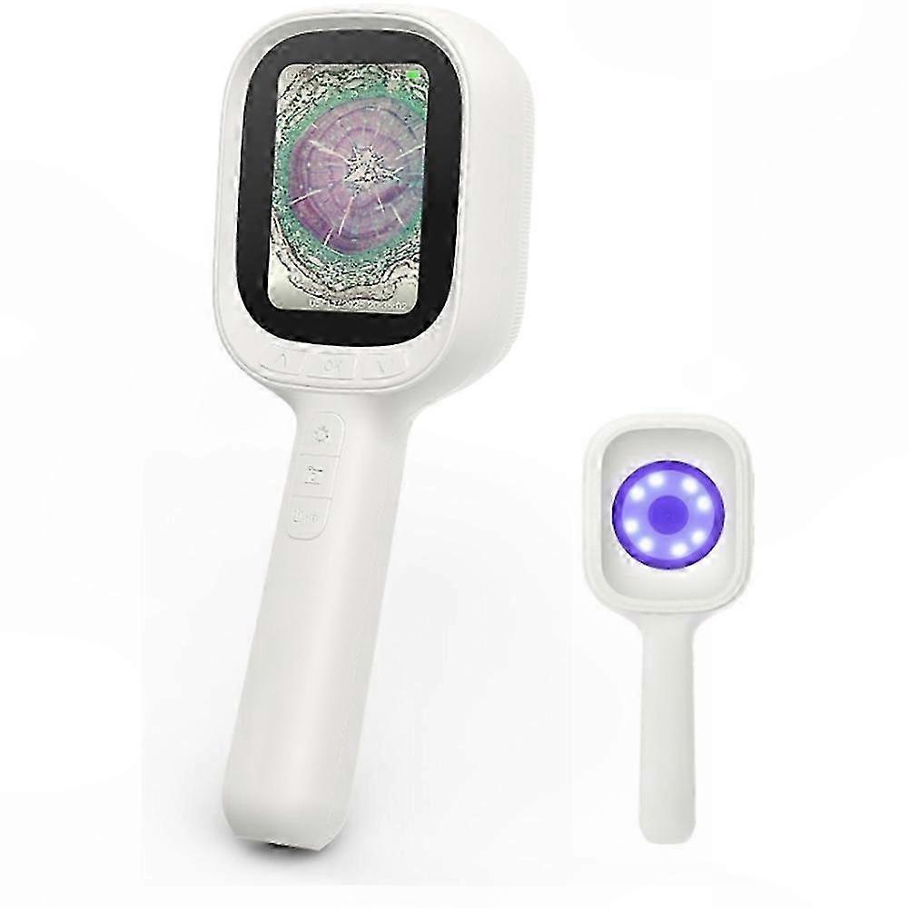 Autofocus & LED Illumination Handheld Digital Microscope, 2.8" IPS Screen, Portable Magnifier Compatible with Mac/Windows