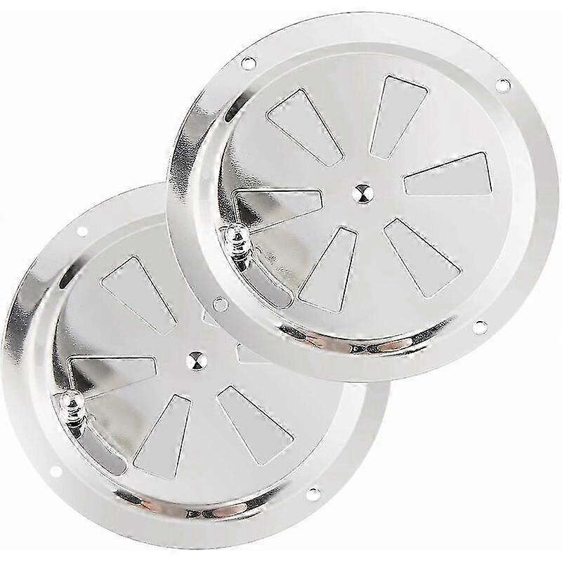 Stainless 125mm Side-Adjustable Vent Grille
