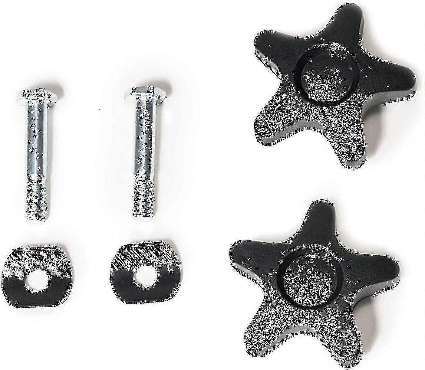 Adjustable Rollator with Plastic Knobs and Screws for Arm Support