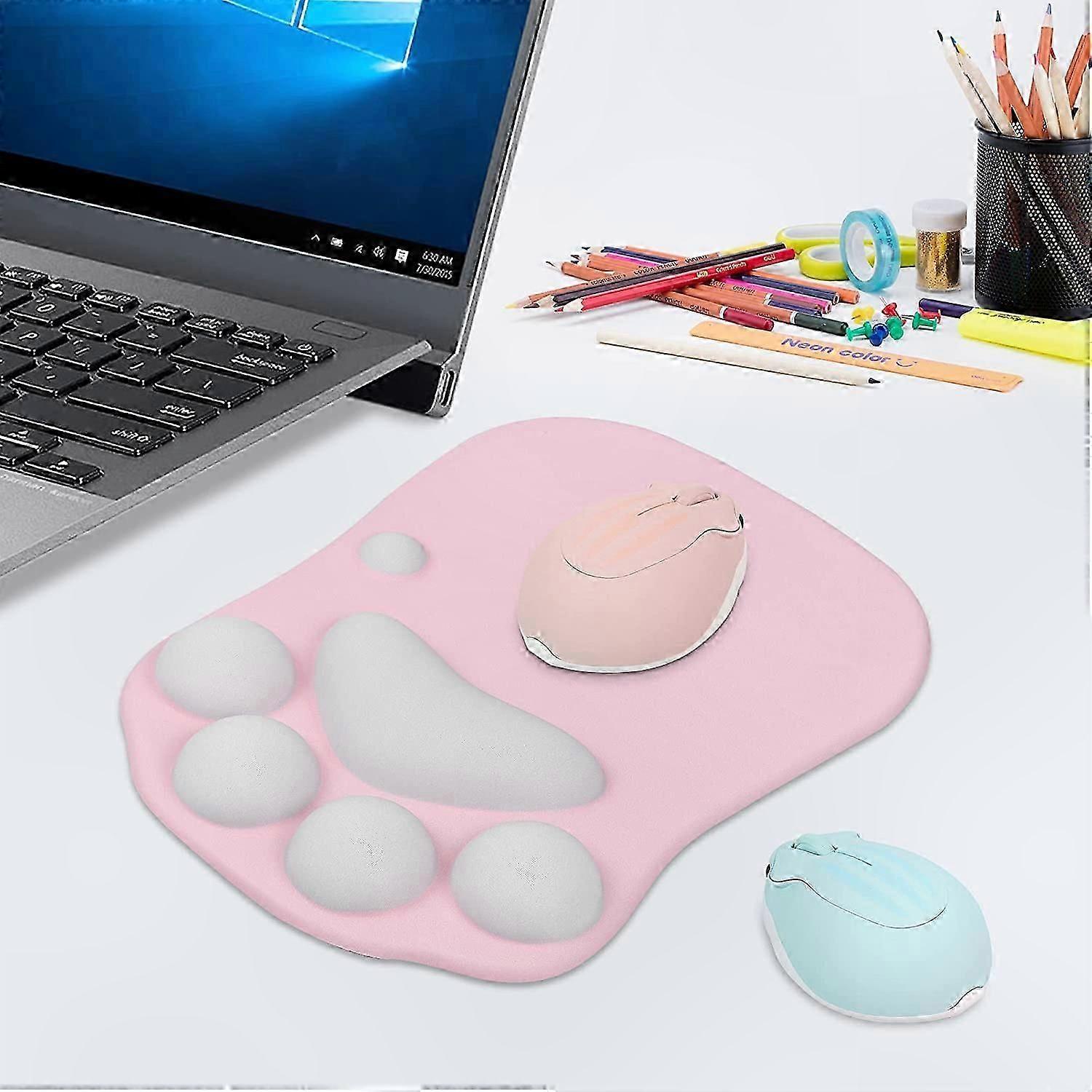 Ergonomic Wrist Rest Mouse Pad for Comfortable Computing