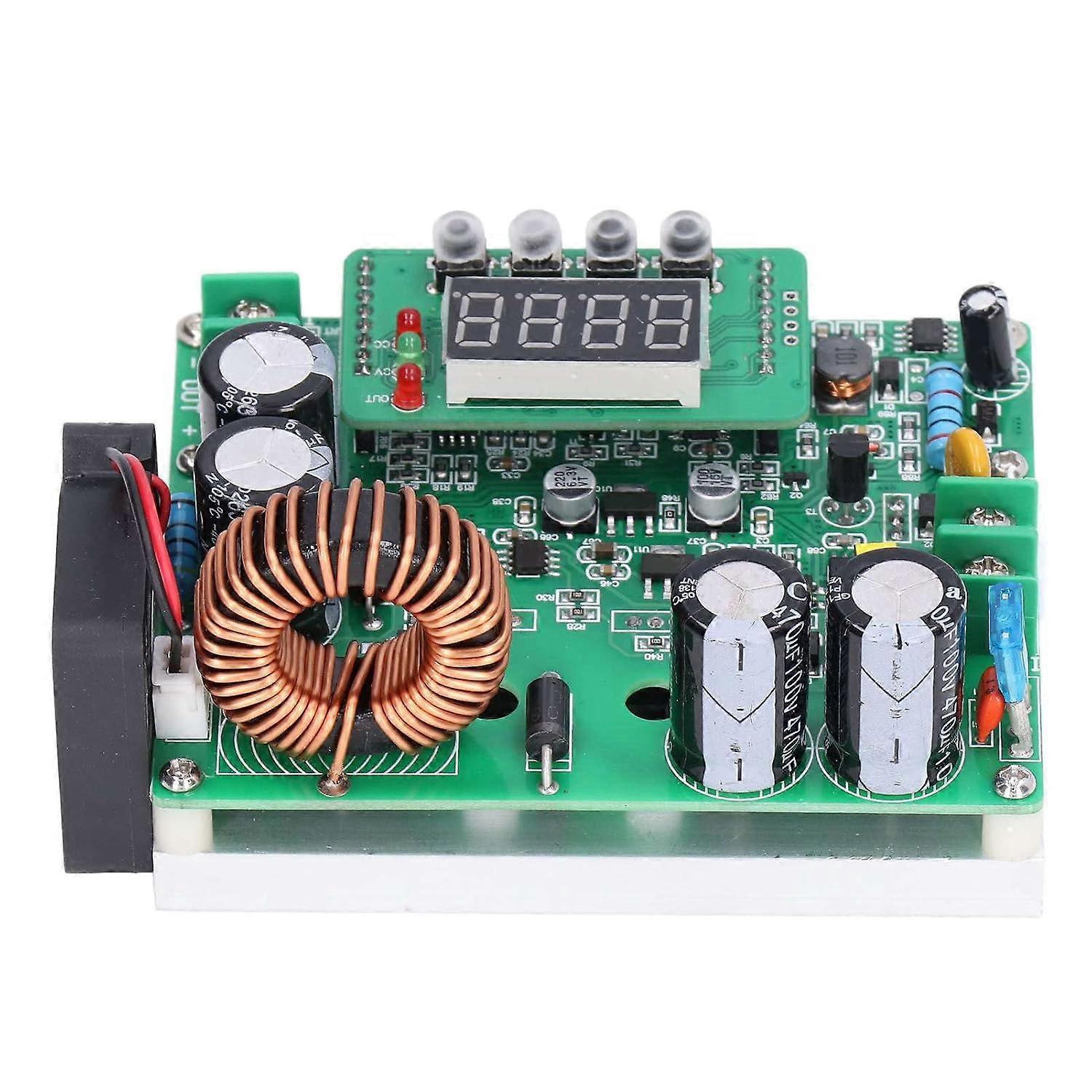 Digital Step Down Converter with 4 Digit Display and Microprocessor Control - DKP6012 DC Regulator Power Supply Module - Adjustable Constant Voltage a
