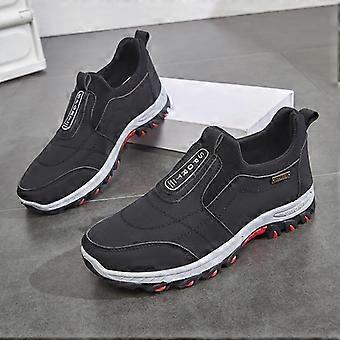 Leichte, bequeme Slip-On-Sneaker für Herren in großen Größen mit gepolsterter Sohle für Herbst/Winter