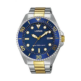 Lorus sport man Quartz Analog Man Watch with RH937GX9 Stainless Steel Bracelet