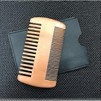 Elegant Dual-Action Sandalwood Comb For Healthy Hair Growth