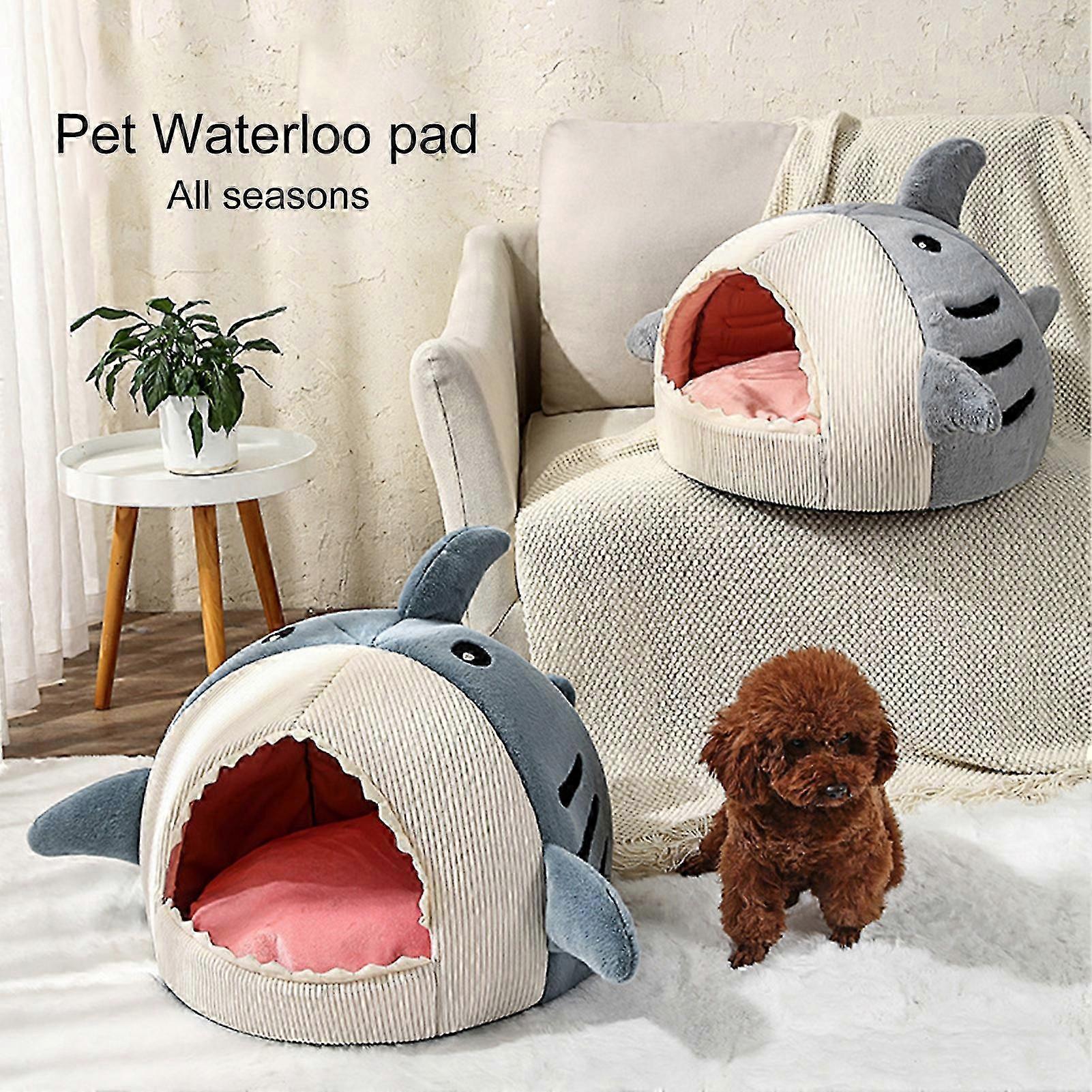 Semi-Closed Shark Pet Nest