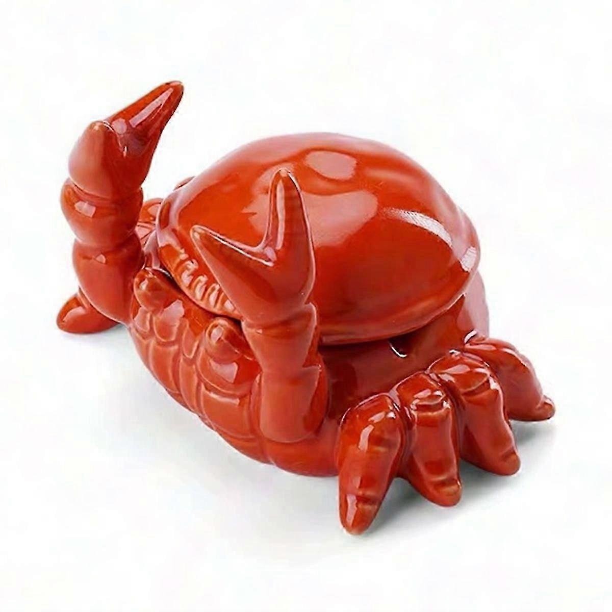 Smokeless Crab Ceramic Ashtray