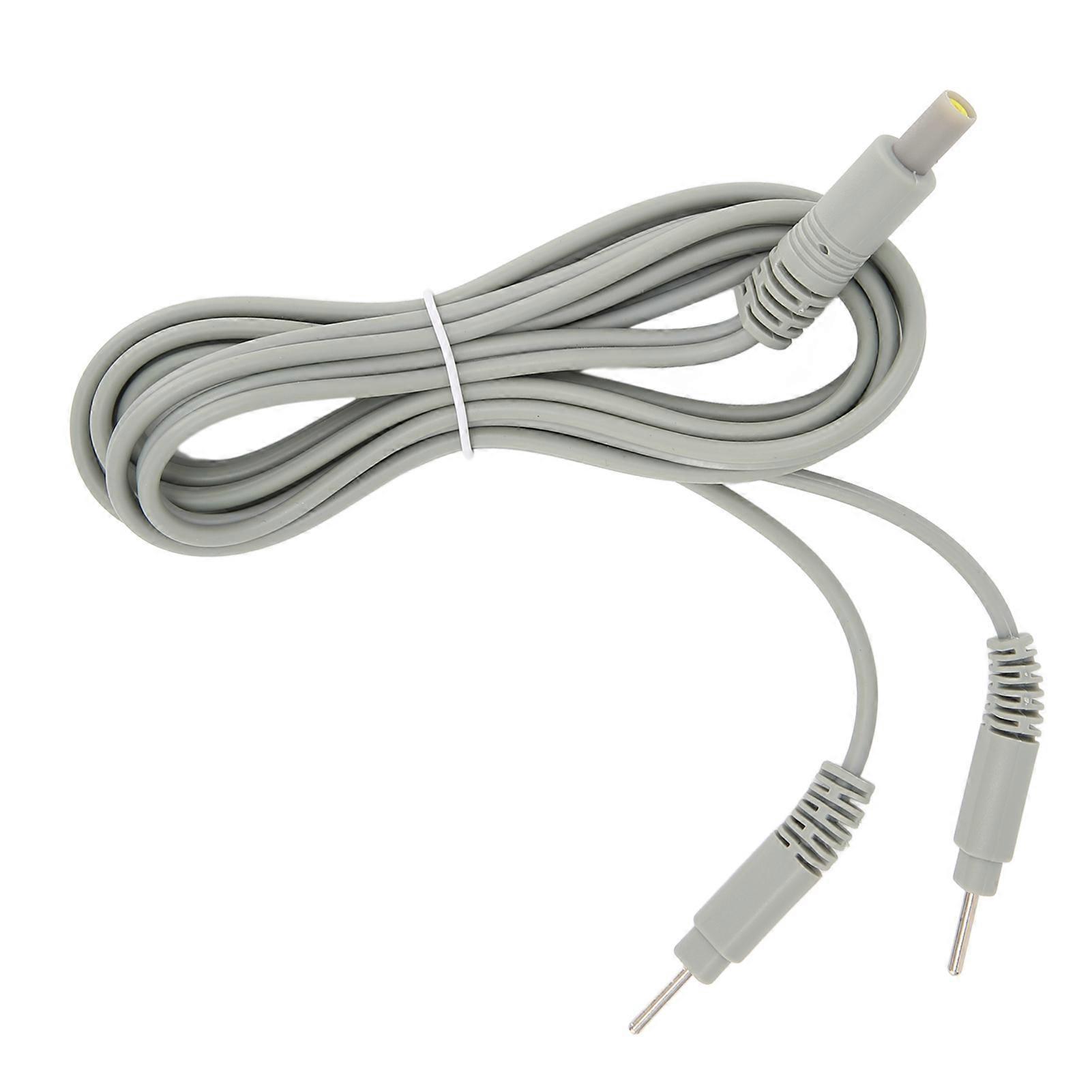 Electrode Wire Portable Electrode Connecting Cable Accessory for Digital TENS Massage Machine