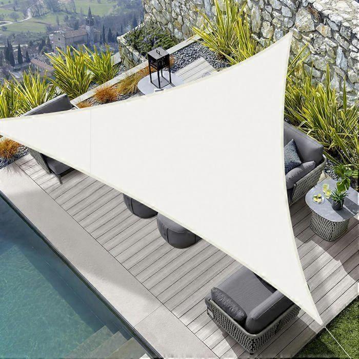 Shade sail 3x3x3m - Triangular - Waterproof - UV resistant