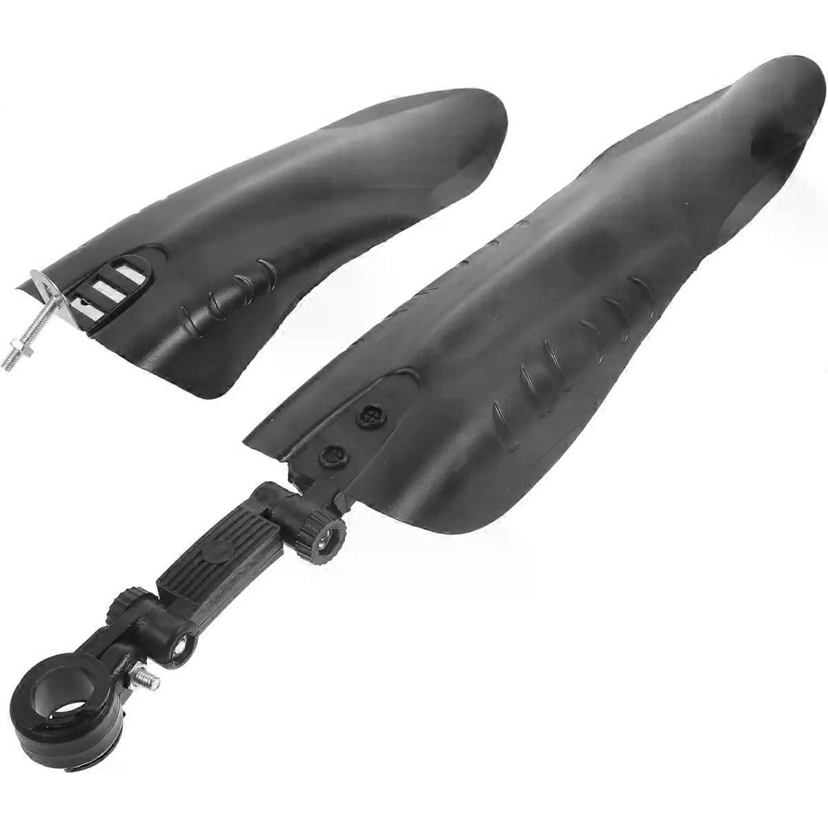 Bike Mud Guard Black Front Rear Set Quick Release