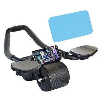 Two-Wheel Abdominal Roller For Core Training