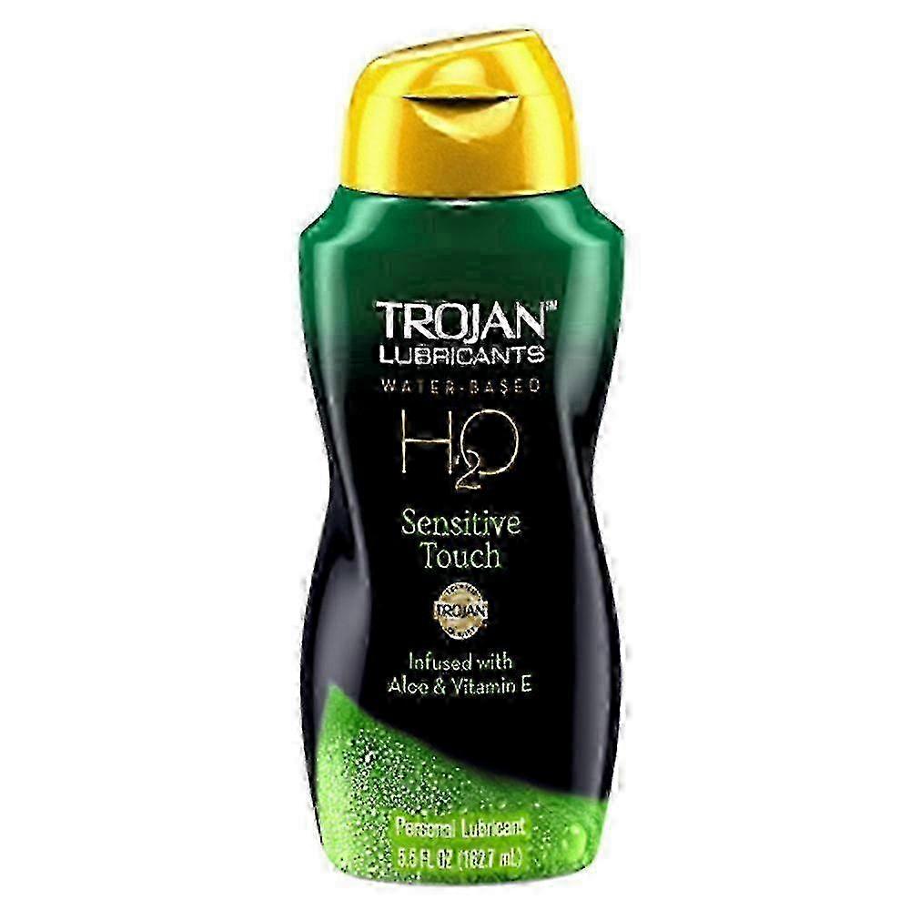 Trojan Lubricants Water-based H2o Sensitive Touch, 5.5 Oz